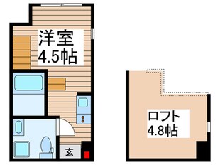 エアル北小岩の物件間取画像